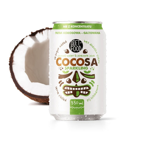 Cocosa Sparkling Coconut Water 330 ml