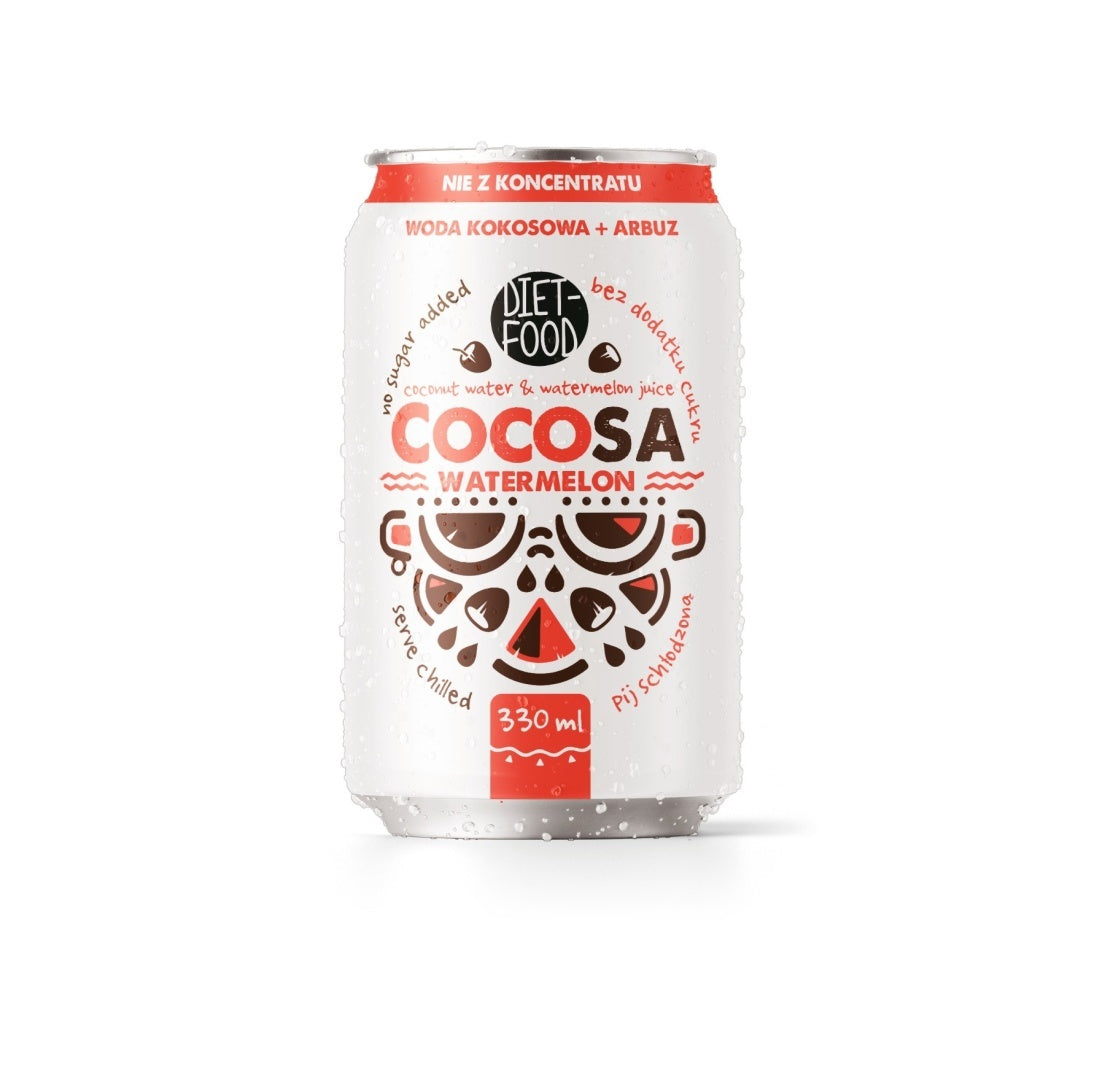 Cocosa Coconut Water with Watermelon Juice NFC 330 ml