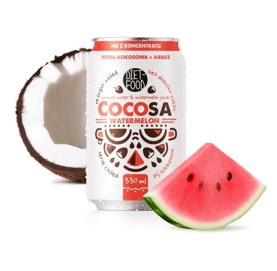 Cocosa Coconut Water with Watermelon Juice NFC 330 ml