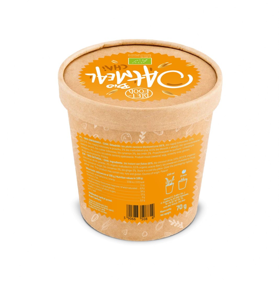 Diet-Food BIO OATMEAL CHAI-1