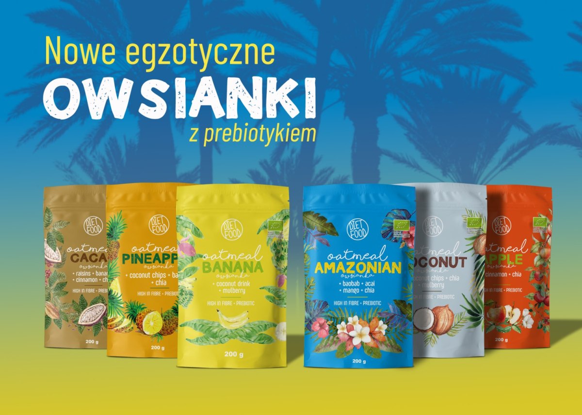 Diet-Food BIO OATMEAL PINEAPPLE WITH PREBIOTIC-2