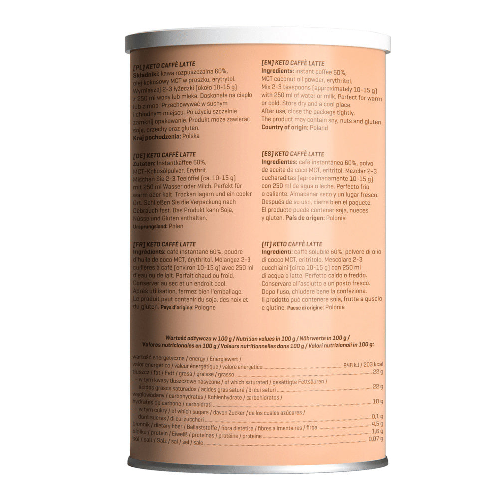 Diet-Food KETO LATTE COFFEE - Powder 300 g-1