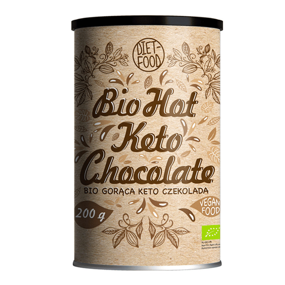 Diet-Food Bio Keto hot chocolate - tube 200g-0