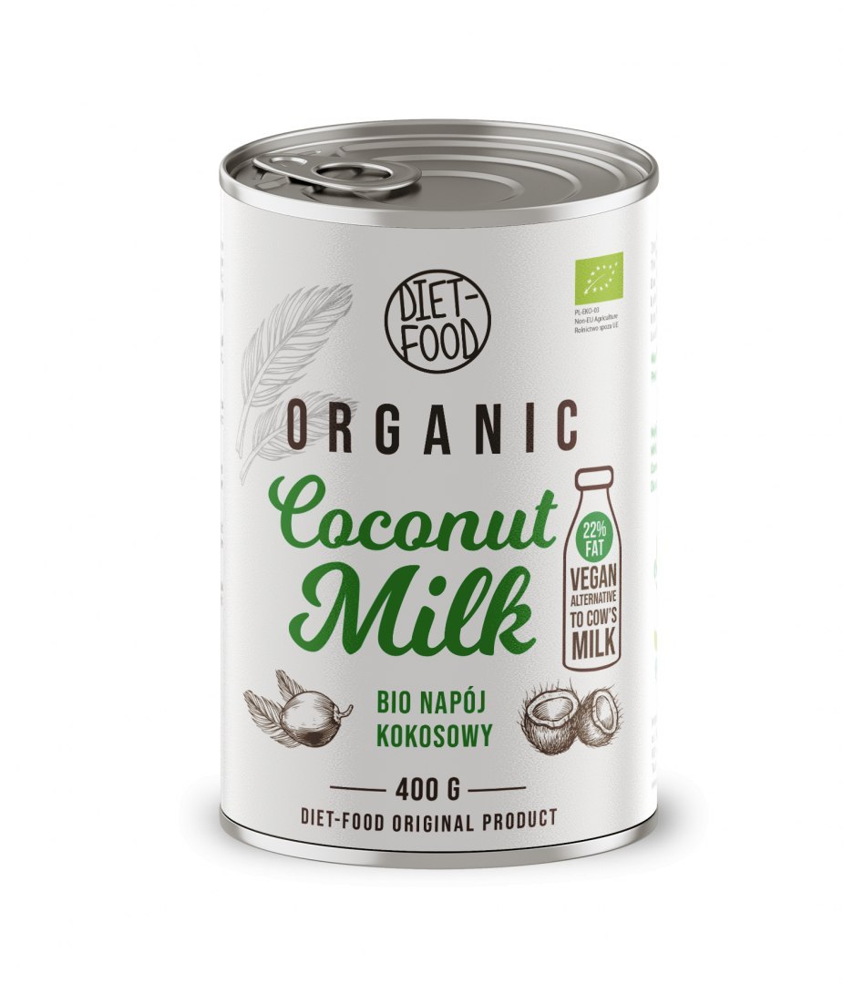 Bio coconut milk 22% 400ml-0