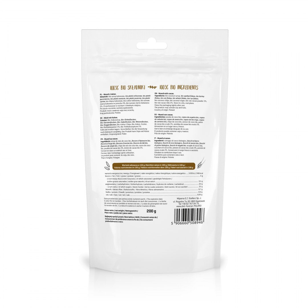 Bio Muesli with Cocoa-1
