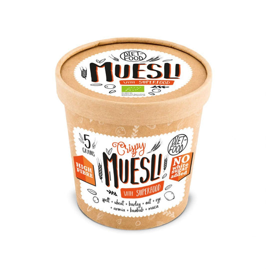 Diet-Food BIO MUESLI WITH SUPERFOOD - Cup 70 g-0