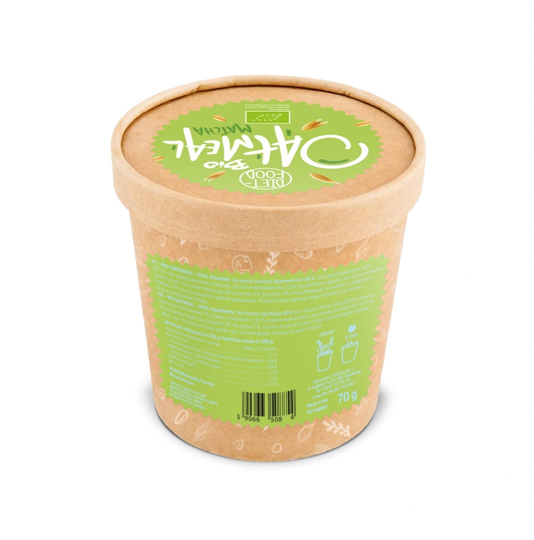 Bio Matcha Oatmeal-1