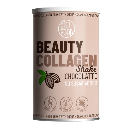 Diet-Food BEAUTY COLLAGEN SHAKE CHOCOLATE- powder-0