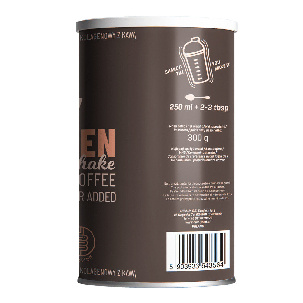Diet-Food BEAUTY COLLAGEN SHAKE COFFEE - powder-2