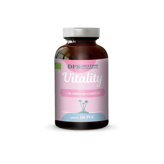 Diet-Food Bio Vitality - a complex of 7 vital mushrooms in capsules-0