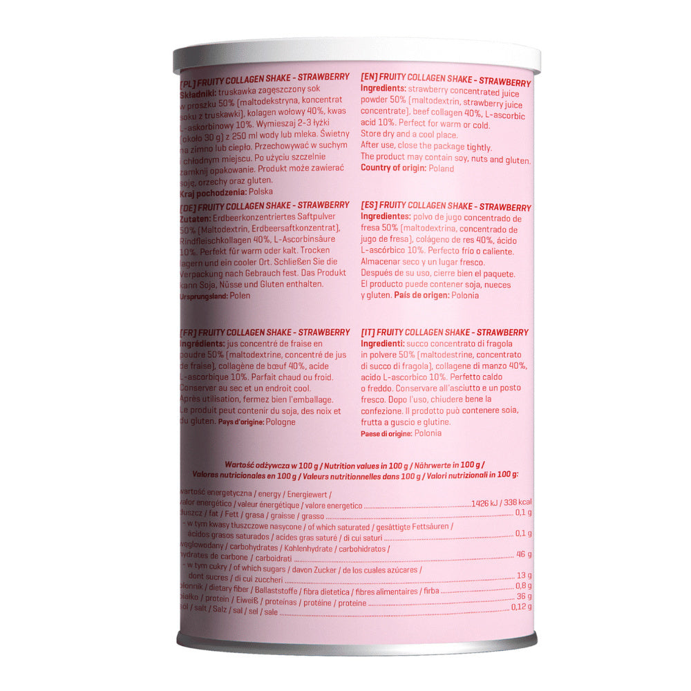 Collagen Fruit Shake - Strawberry-1